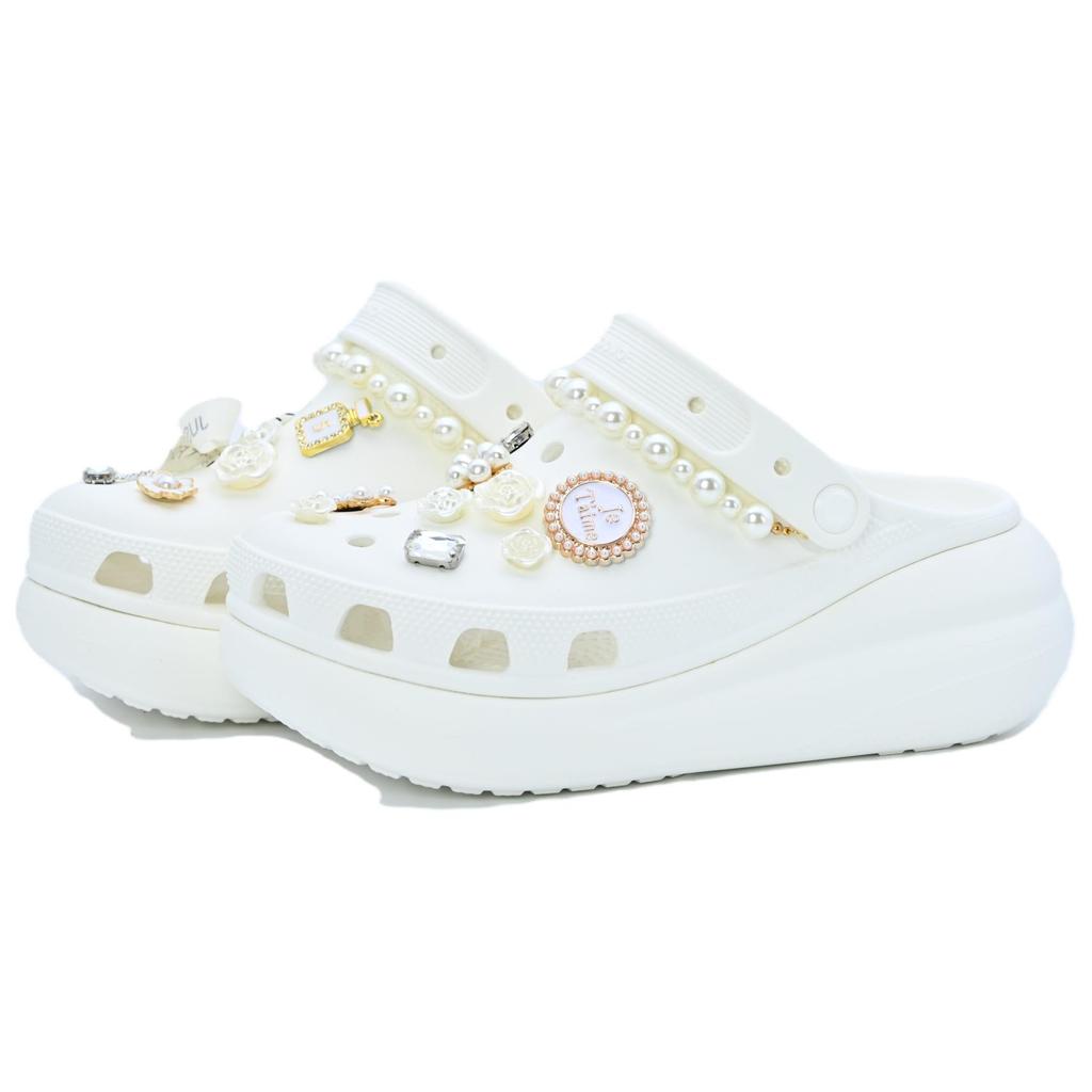 Crocs Клоги Crush EVA Унисекс Белые