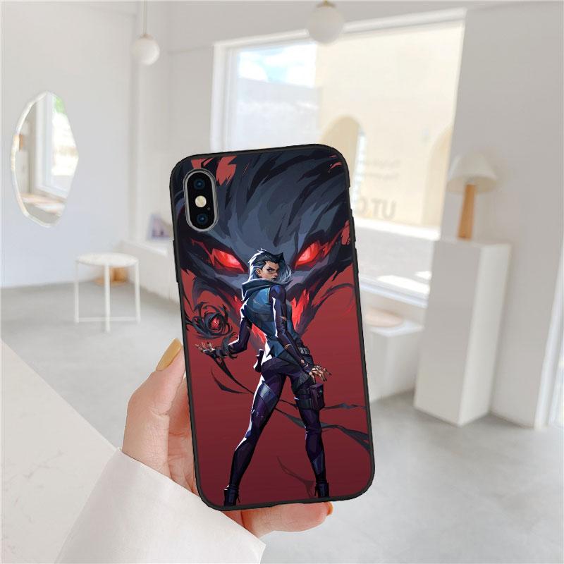 LO92 V-VALORANT Soft Shell Phone Case for Redmi Note 13 14 Pro+ Plus A3 A3X 13X 13C 13R 14S 14C 14R