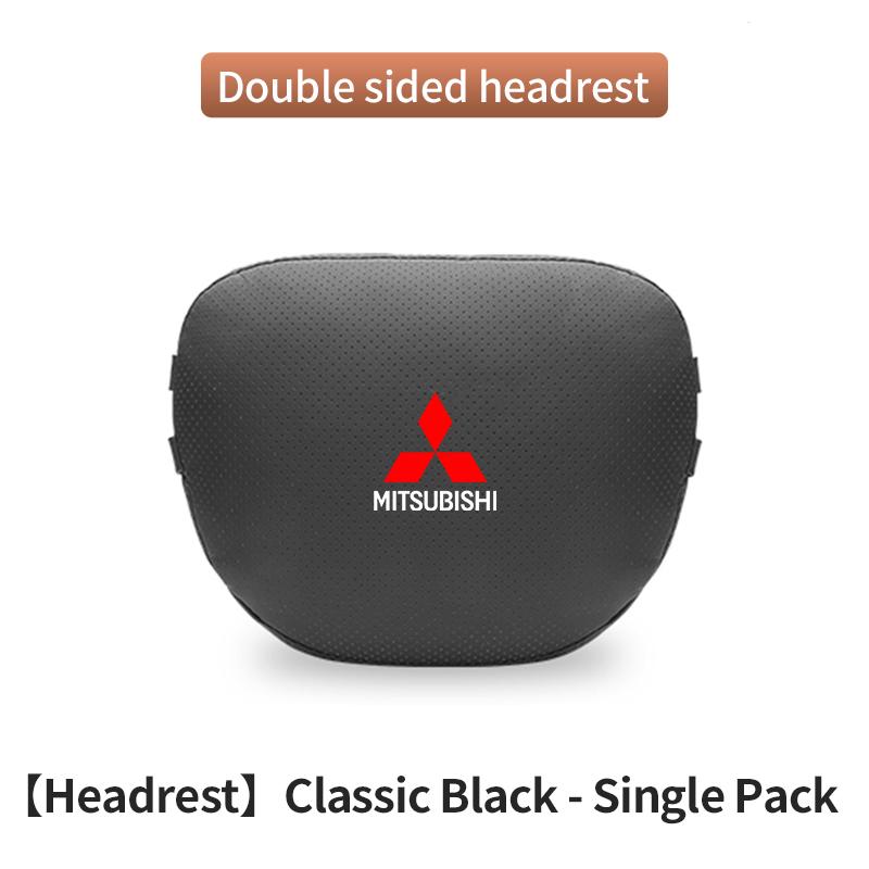 cxlqbm1 For Mitsubishi Outlander Pajero Asx Lancer Evolution X L200 Ralliart Car Headrest Neck Support Lumbar Rest Cushion Neck Pillow