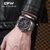 Лучший бренд, мужские кварцевые часы, модные мужские наручные часы с календарем из нержавеющей стали, мужские часы Sprots