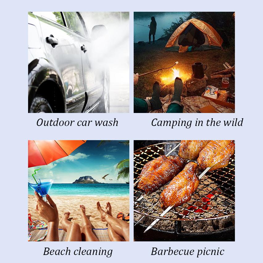 5L-15L складная сумка для воды на открытом воздухе, складные контейнеры для воды для кемпинга, многофункциональная телескопическая бутылка для воды для питья