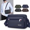 Men's Shoulder Bag Outdoor Fashion Messenger Bag Leisure Business Wallet Multi Layer Storage Bag