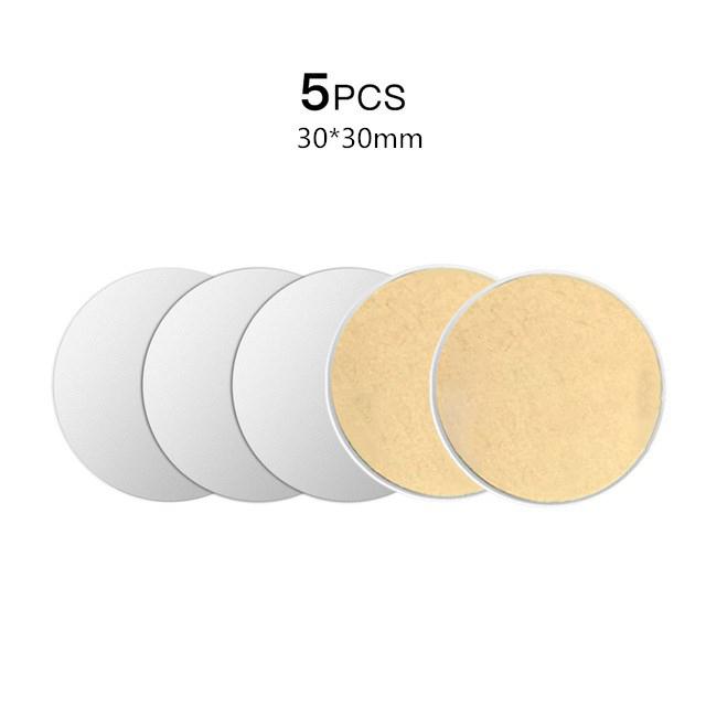 1/3/5 шт. Магнитная наклейка Металлическая пластина диск железный лист для Магнитного держателя мобильного телефона Для магнитных автомобильных держателей для мобильного телефона