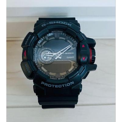 Б/у Отличное состояние CASIO G-SHOCK GA-400 Черные наручные часы