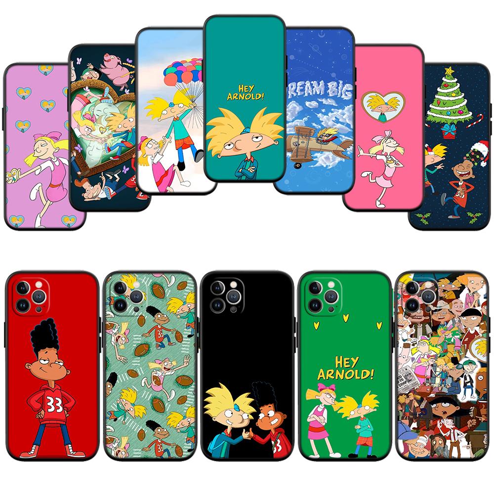 S-Special Hey A-Arnold New High-End Cover Phone Case for OPPO A3 Pro A72 A74 A76A78 A79 A94 A95 A18 A58