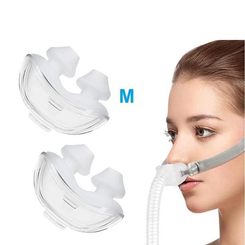 Для Airfit P10 Medium, Сменные носовые канюли, 2 шт., Аксессуары для CPAP с более мягким силиконовым материалом
