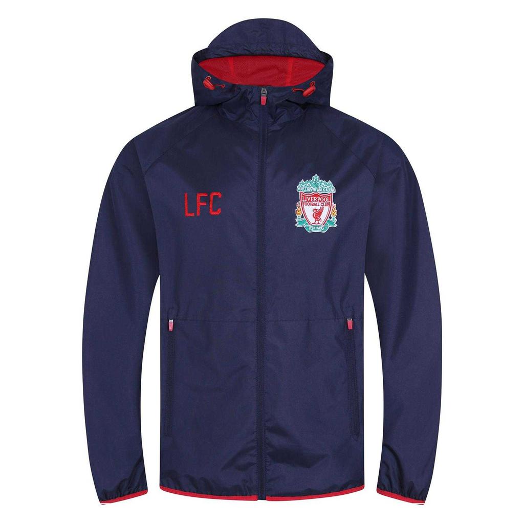 Liverpool FC Mens Crest Windbreaker