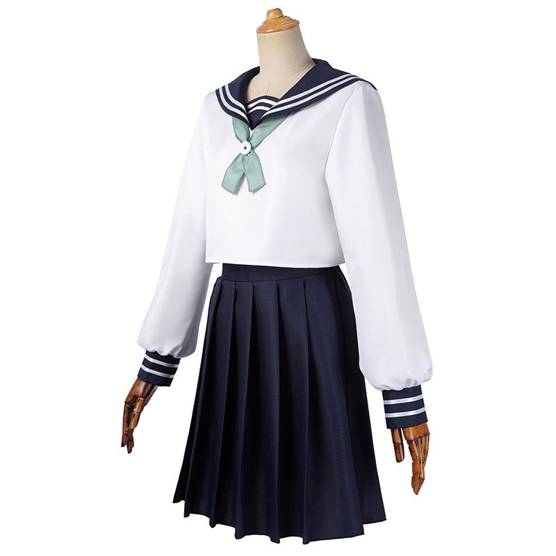 Anime Jujutsu Kaisen Amanai Riko Cosplay Costume Halloween For Woman Clothes School Uniform Skirt