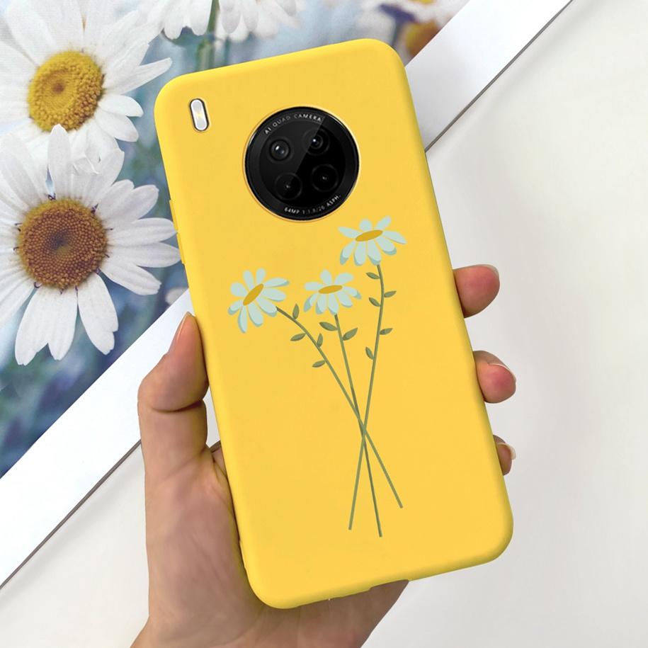 Для Huawei Y9a 2020 Силиконовый чехол FRL-22 FRL-23 Милый Астронавт Сердце Любви Тонкий Мягкий ТПУ Чехол для Телефона на Huawei Nova Y9a Y 9A Чехол