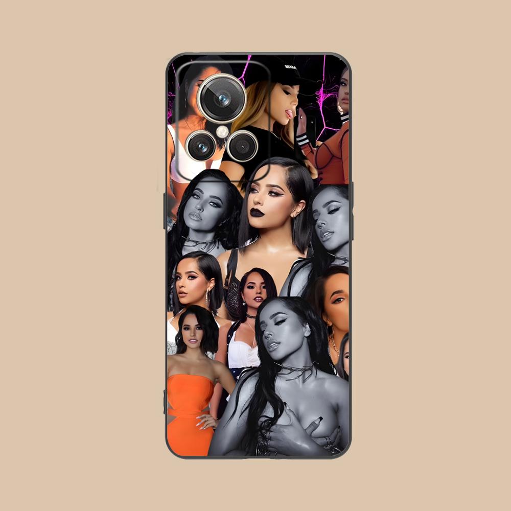 Модный матовый чехол из ТПУ Becky G для мобильного телефона Realme GT 8 Neo Pro C75 73 71 C67 65 C55 53 C35 31 C20 15 Цветная крышка