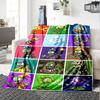 Plants Vs. Zombies Blanket Durable Comfort Great for Bedding Sofa Seaside Four Seasons Multipurpose Digital Print