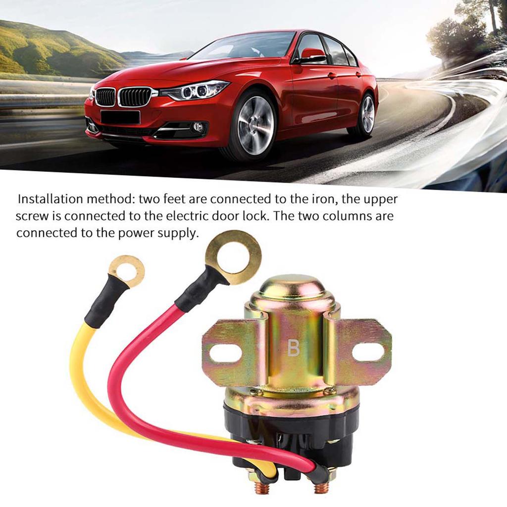 Starter Motor Relay Starter Solenoid Relay Fits All Domestic And Imported 12 24V Starter