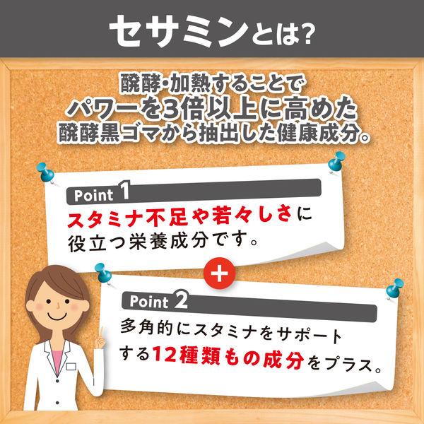 DHC Fermented Black Sesamin Premium 20 Days Supply with Citrulline, Maca, Zinc, CoQ10, Imidazole Dipeptide S2267