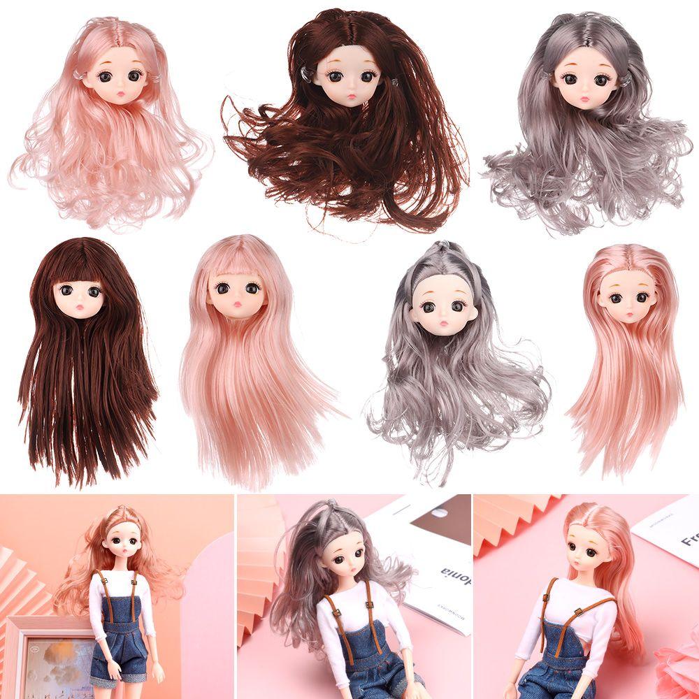 Подарок для девочки 1/6 BJD Прически 16см Куклы Древние Аксессуары для кукол Голова куклы DIY Головной убор
