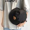 Hat female summer tide versatile bucket hat sun protection spring and autumn round face wide brim Internet celebrity ins male visor