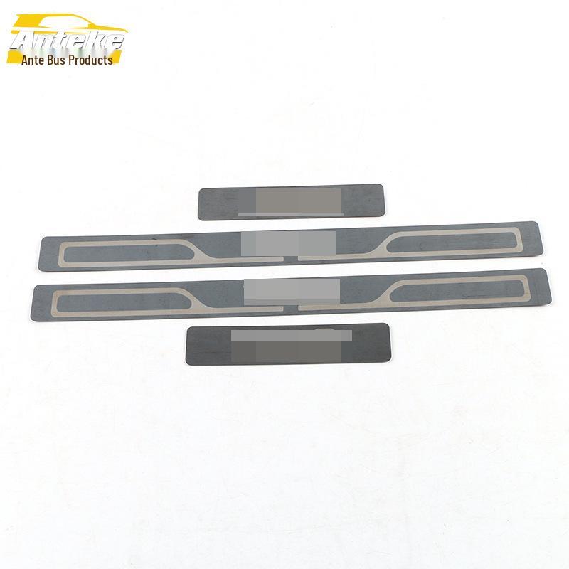 Venucia T90 Sill Trim Stainless Steel Welcome Pedal Stickers