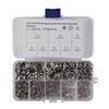 BHBL Spring Lock Washer,304 Stainless Steel Spring Lock Washer Assortment Set (410-Pcs,8-Size)