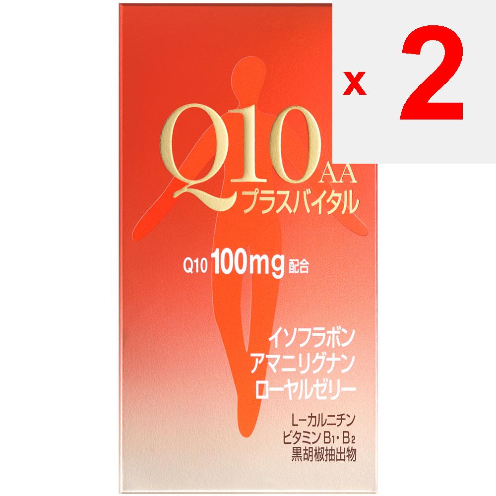 Shiseido Q10 AA Plus Vital 90 капсул Коэнзим Q10 Красивая кожа Коэнзим Q10