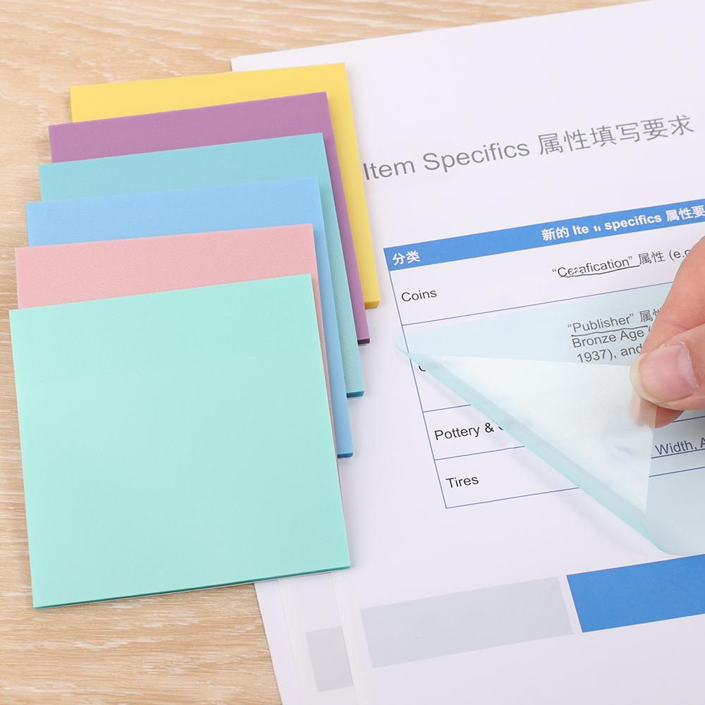 50 страниц красочных и прозрачных стикеров