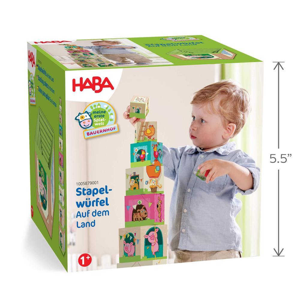 HABA Штабелируемые кубики - Животные HA5879