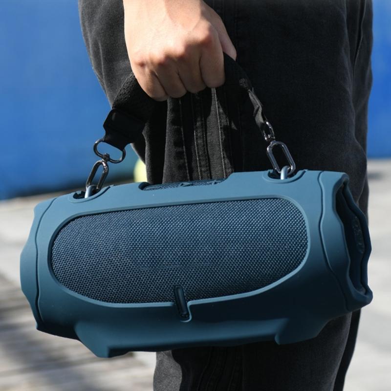 Portable Silicone Cover with Carrying Straps Protective Skin for Xtreme 4 Speakers, Water Resistant