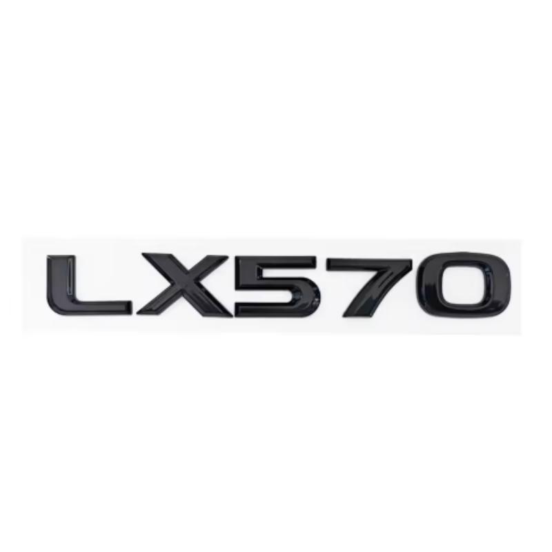 3D ABS Logo For Lexus GX470 LX570 LX600 RX350 RX300 Emblem Number Letters Sticker Car Trunk Badge Adhesive Decal Accessories AEM1