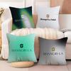 Shangri-La Hotels and Resort Наволочка Декоративная Подушка для Дивана в Гостиной Простая Домашняя Светлая Роскошь Печатная Подушка