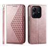 For Xiaomi Redmi Note 14 5G Case Calf Texture PU Leather Phone Cover with Wallet