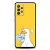 Мультяшный чехол-утка для Samsung Galaxy A55 A35 A17 A07 A15 A13 A25 A51 A71 A72 A73 A32 A52 A52S A41 5G Мягкий ТПУ корпус Fundas