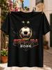 Spain Soccer 2026 Minimal Golden Metallic Soccer Ball Graphic La Furia Roja Spanish Football Unisex All Tshirt