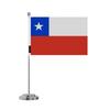 Drapeau De Bureau - Multicolore - Chili - 14 X 21 Cm - Polyester - Acier Inoxydable