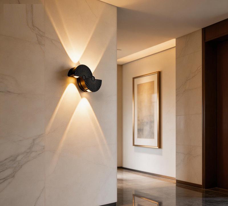 Super Bright Outdoor LED Wall Lamp for Villas, Courtyards, Terraces, Balconies, and Walkways