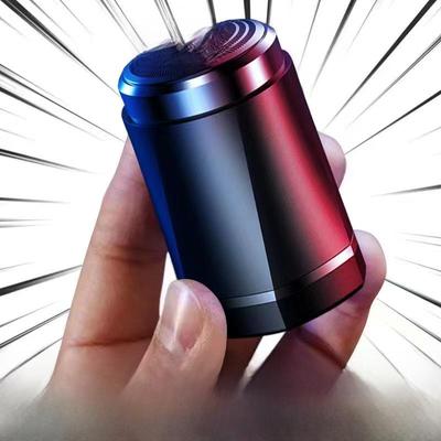 Портативная аккумуляторная мужская электробритва — полноразмерная, моющаяся конструкция