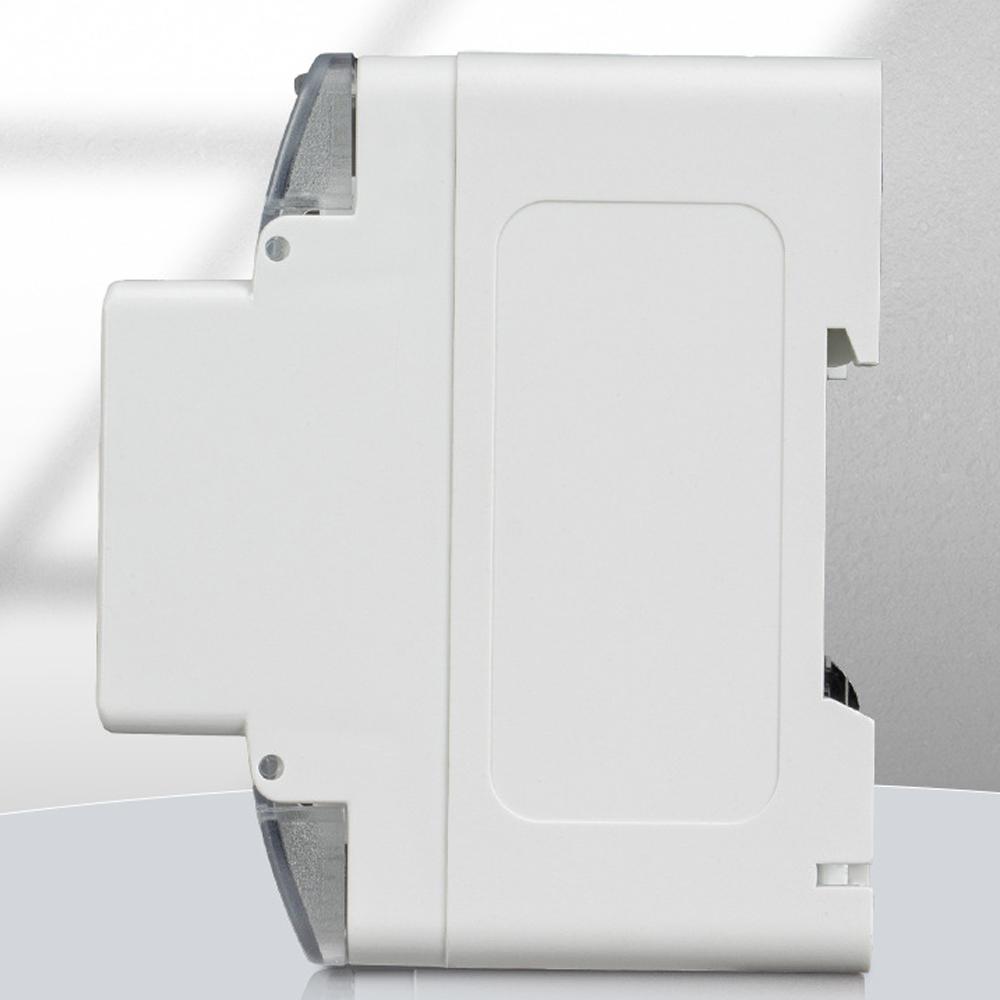 Фотоэлектрический счетчик Tuya WiFi 3P4W, трехфазный переключатель повторного включения, интеллектуальный защитный ЖК-дисплей с повторным включением