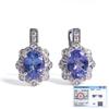 Natural Tanzanite 925 Silver Earrings Precious Real Gems Fine Jewelry Women Girls Birthday & Party Gifts
