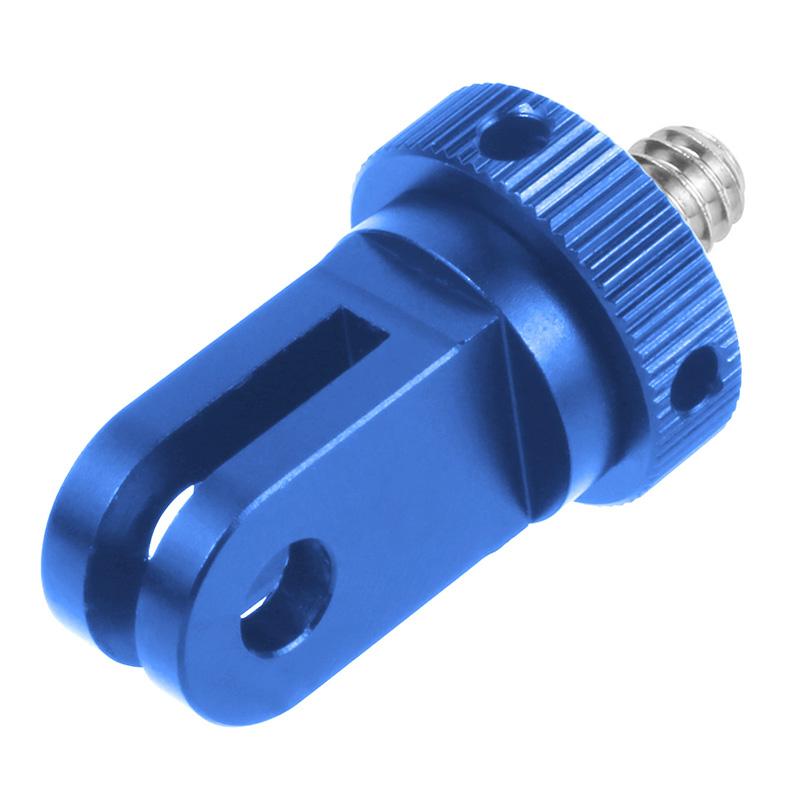 Aluminum Mini Tripod Mount 1/4 Screw Head Adapter for GoPro Hero 13 12 for Sony for Insta360 DJI OSMO 360 Pocket3 Action Camera