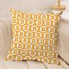 Cool BBitcoin Cushion Cover Pillowcase Ultra Soft Skin Friendly Fabric Cloud Like Comfort  Concealed Zipper