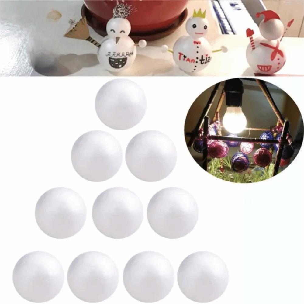 Mini Foam Balls Polystyrene Christmas Ornaments DIY Supplies Christmas Balls Wedding