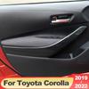 ABS пластиковая внутренняя дверная панель автомобиля, подлокотник, накладка, рамка, подходит для Toyota Corolla 2022 E210, аксессуары