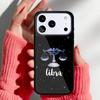 Чехол для телефона Zodiac Libra Balance для iPhone 17 Air 16e 15 14 13 Pro Max Задняя крышка для 12 11 Pro Coque