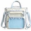 Multi-color Shoulder Bag Cream Color Crossbody Bag Fashionable Portable Tote Bag  Women