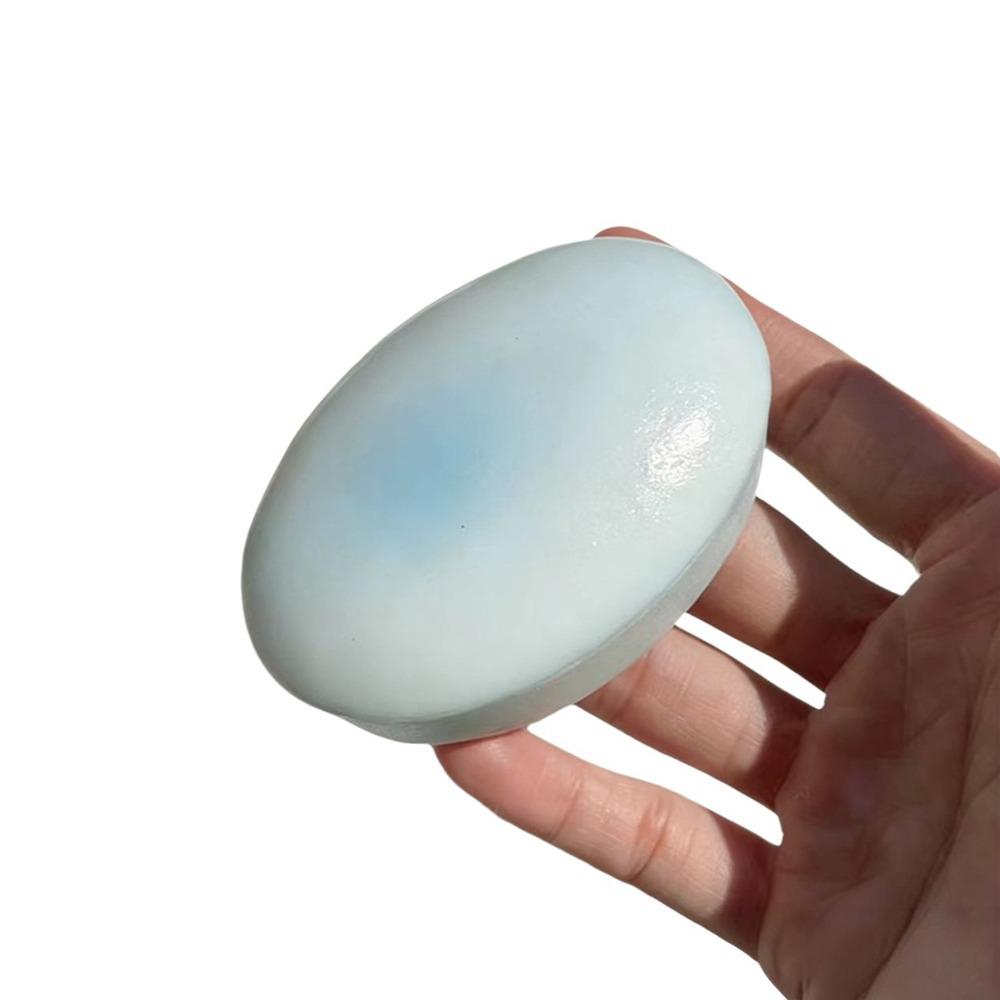 Semi-Baked Fidget Squeeze Toy Slow Rebound Mochi Squish Foam Toy Cheese Cake Squeeze Toy Home Use