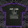 Поп. 1280 Футболка Noise Rock Industrial Punk Группа Роман Джима Томпсона Футболка S-5XL