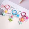 Красочный мультяшный брелок-цветок, изысканный милый брелок-цветок для женщин, девочек, украшения для рюкзака, аксессуары, подарки