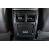 Накладка-декорация на панель заднего воздуховода для Dodge Charger Chrysler 300C 2011-2022, формовки интерьера