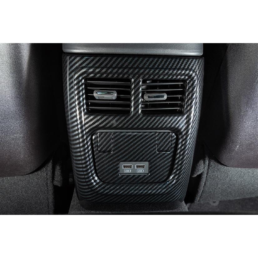 Накладка-декорация на панель заднего воздуховода для Dodge Charger Chrysler 300C 2011-2022, формовки интерьера