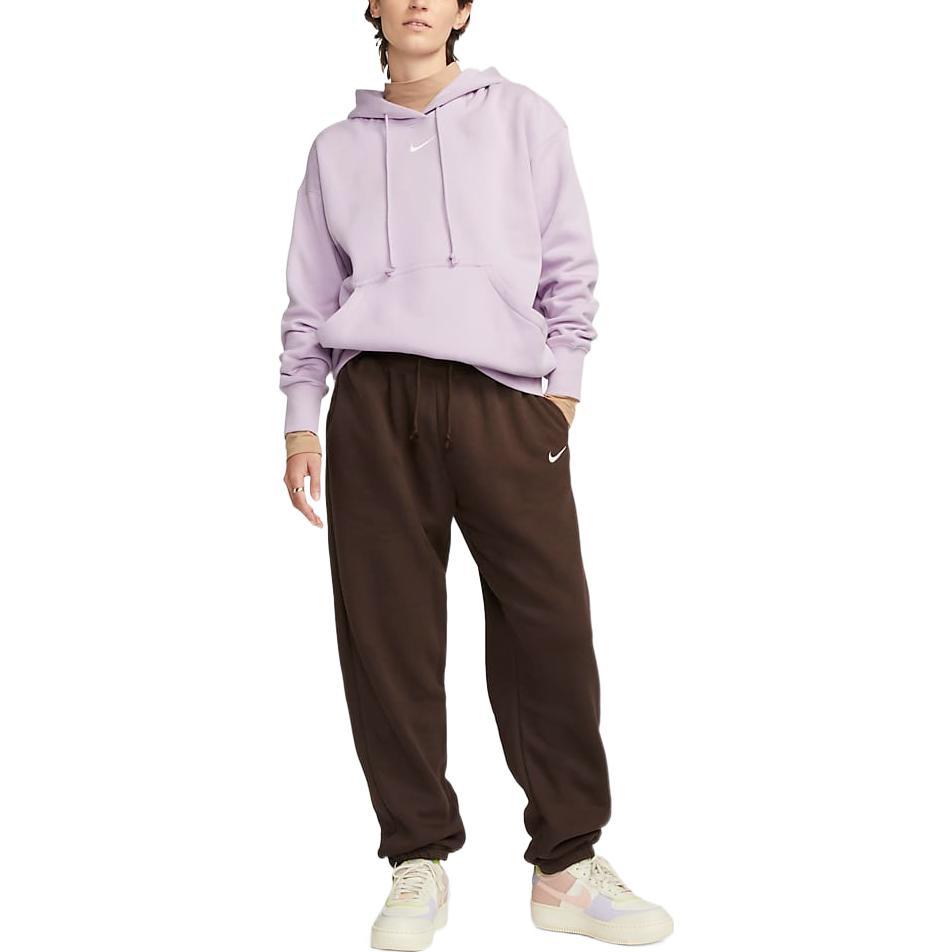 Nike Women'ss Phoenix Fleece Hoodie Lilac (Unisex) Sweatshirts DQ5861 530