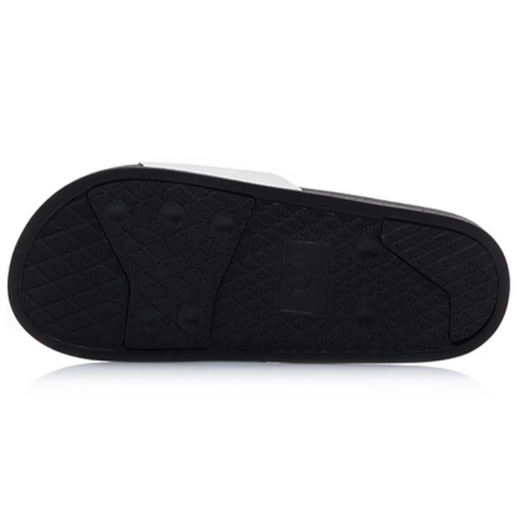 Женские черные белые шлепанцы Li Ning Quiet Slide Yin Yang AGAP012-7