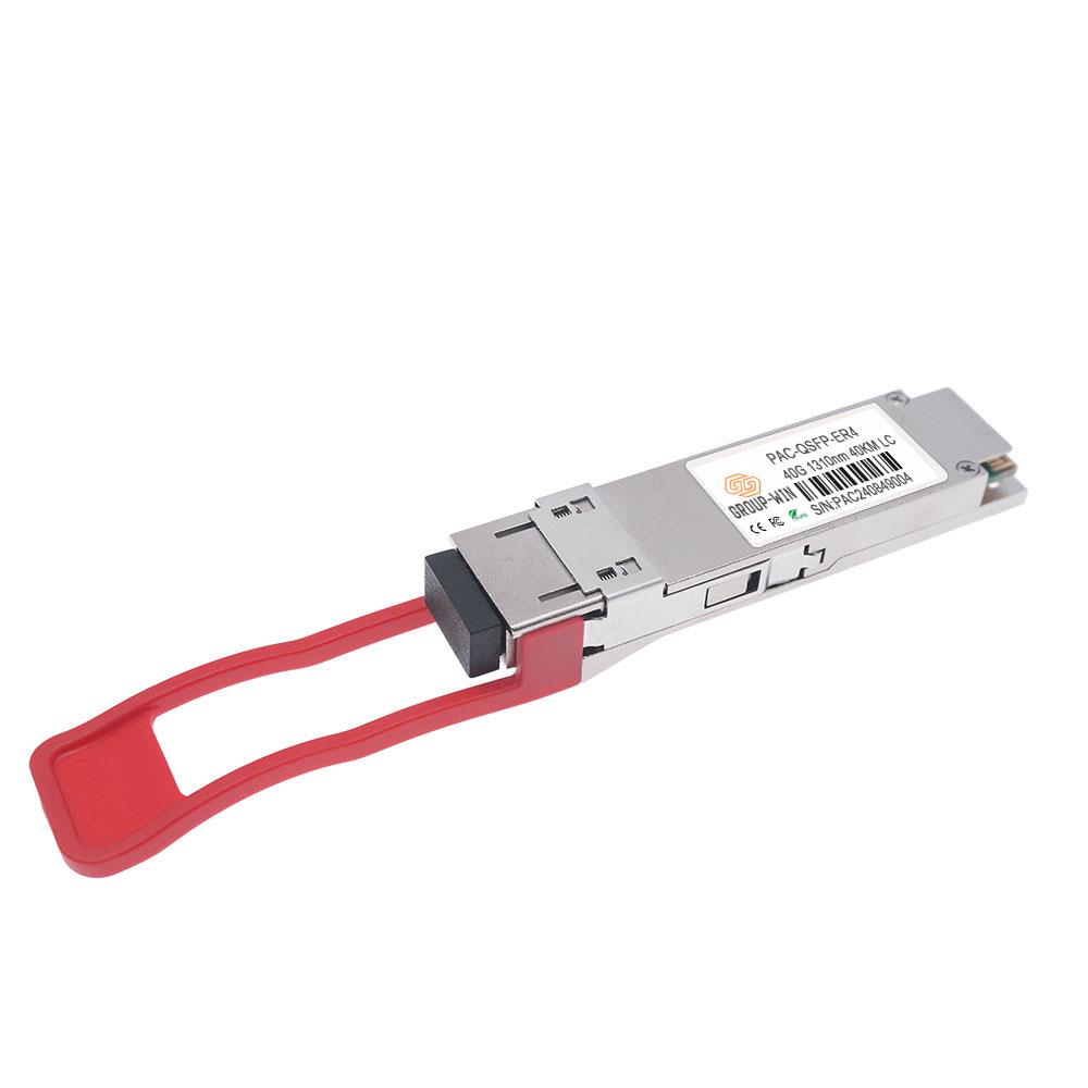 40G ER4 QSFP Transceiver Module, 40km, 1310nm, LC Connector
