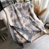 Leopard Print Long Scarf Thermal Scarf Women'S Thickened Women'S Scarf Cape Shawl